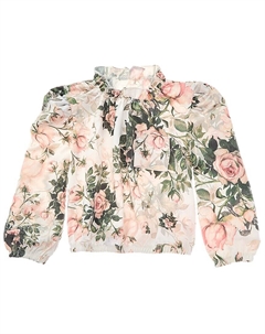 Футболка с рюшами и карманами, мультиколор Chaser