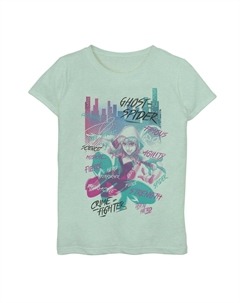 Футболка с акварельным рисунком для девочек 7–16 лет Spider-Gwen Marvel