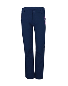 Куртка софтшелл Softshell Kinderhose Fjell, цвет Marineblau/Magenta Trollkids