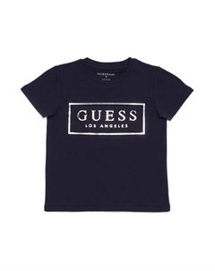 Футболка с тисненым логотипом Colt (2–6), цвет Nocturnal Navy Guess factory