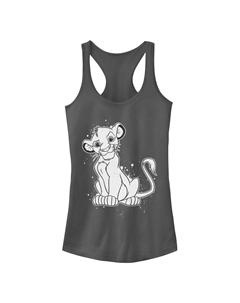 Майка с графическим изображением «Король Лев Симба» Disney для юниоров Licensed character