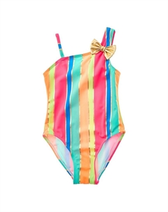 Цельный комбинезон в несколько полосок, мультиколор Flapdoodles