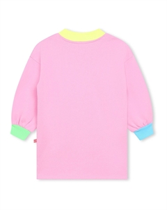 Розовое платье-свитер «Чудо-женщина», розовый Billieblush