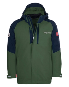 Функциональная куртка 3in1 Skanden, зеленый Trollkids