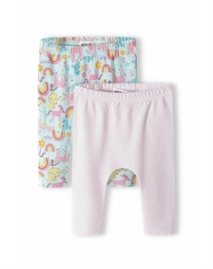 Леггинсы 2 PACK, цвет teal light pink Minoti