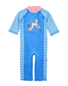 Цельный солнцезащитный костюм JoJo Maman Bebe, синий Jojo maman bébé