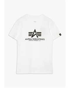 Футболка с принтом, цвет white Alpha industries