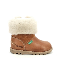 Ботинки Leder Winter Nonofur, светло коричневый Kickers