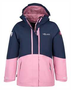 Функциональная куртка 3in1 Skanden, цвет Rosa/Dunkelblau Trollkids