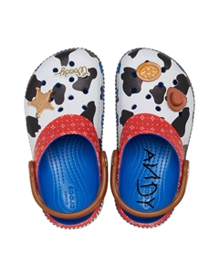 Сабо для маленьких детей Classic x Toy Story 'Sheriff Woody', синий/коричневый Crocs