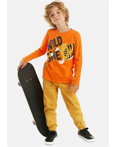 Спортивный костюм WILD ONE, цвет orange Denokids