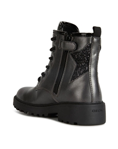 Серые ботинки Casey Star, серый Geox