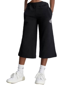 Брюки pantalone corto in cotone, черный Calvin klein