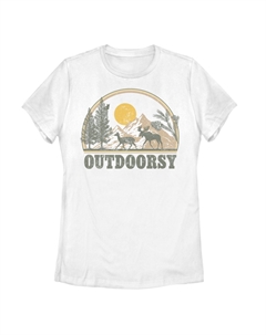 Футболка с пейзажем для юниоров "Outdoorsy" Unbranded
