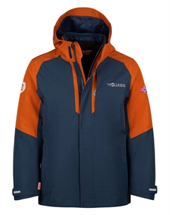 Функциональная куртка 3in1 Skanden, темно синий Trollkids