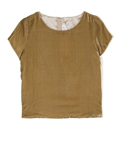 Топ с круглым вырезом, зеленый Bonpoint