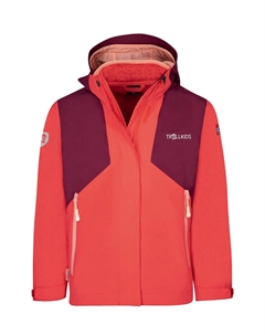 Функциональная куртка 3in1 Preikestolen, красный Trollkids