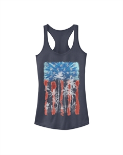 Майка с американским флагом Palm Tree для юниоров Unbranded