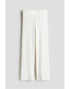 Леггинсы с отложным поясом, белый H&m