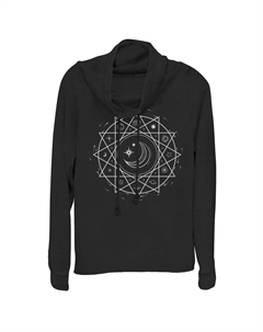 Толстовка с хомутом и рисунком Celestial Icons для юниоров Unbranded