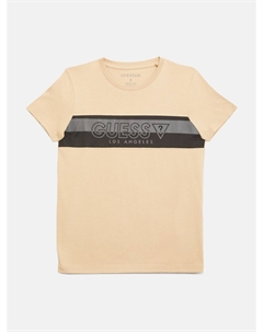 Футболка с сетчатым логотипом (7–16), цвет G118 Guess factory