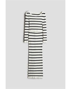 Комплект из двух предметов: рубашка и юбка, белый H&m