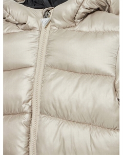 Пуховик свободного кроя, бежевый Guess
