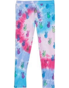 Брюки Kids Recycled Bliss Knit Leggings, цвет Tie-Dye Chaser