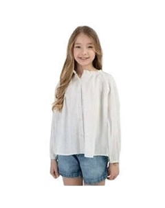 Блузка для девочки MIMO, белый Izia