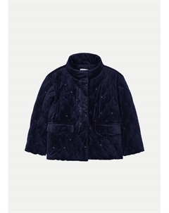 Пуховик стандартного кроя, синий Mayoral