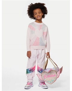 Спортивные брюки стандартного кроя, розовый Billieblush