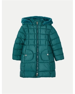 Пуховик стандартного кроя, зеленый Mayoral