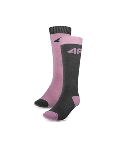 Комплект из 2 лыжных носков, мультиколор 4f