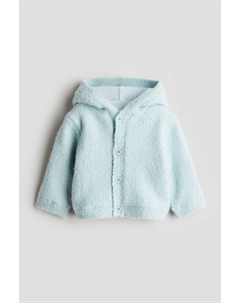 Кардиган с аппликациями, бирюзовый H&m