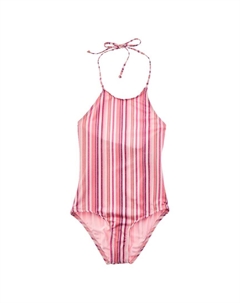 Великолепный цельный комбинезон с высоким воротником, розовый Splendid