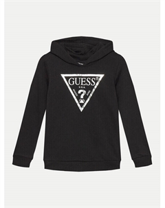 Толстовка обычного кроя, черный Guess