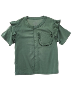 Топ Anise с рюшами, зеленый Chaser