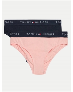 Комплект из 2 классических женских трусов, мультиколор Tommy hilfiger
