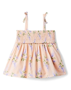 Топ The Leilani со сборками и цветочным принтом, мультиколор Janie and jack