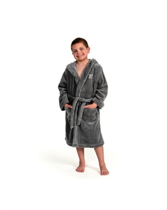 Персонализированный детский суперплюшевый халат с капюшоном, E Linum home textiles