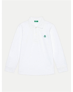 Рубашка поло стандартного кроя, белый United colors of benetton