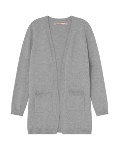 Кардиган Kids Konlesly, светло-серый Only