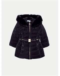 Пуховик стандартного кроя, черный Abel & lula