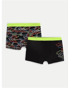 Комплект из 2 боксеров, черный Coccodrillo