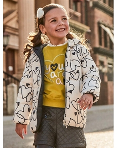 Пуховик стандартного кроя, черный Mayoral