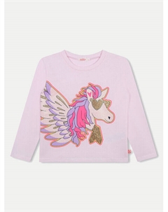 Блуза стандартного кроя, розовый Billieblush