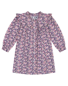 Платье Quinn с рюшами спереди, розовый Busy bees