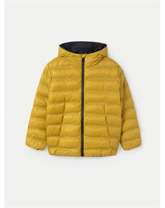 Пуховик стандартного кроя, желтый Mayoral