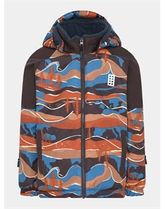 Лыжная куртка стандартного кроя, мультиколор Lego