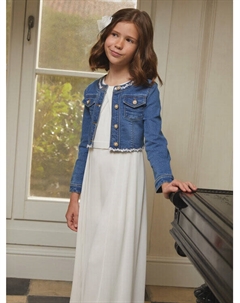 Комбинезон стандартной посадки, белый Abel & lula